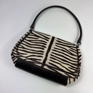SOLD Prada zebra ponyhair shoulder bag